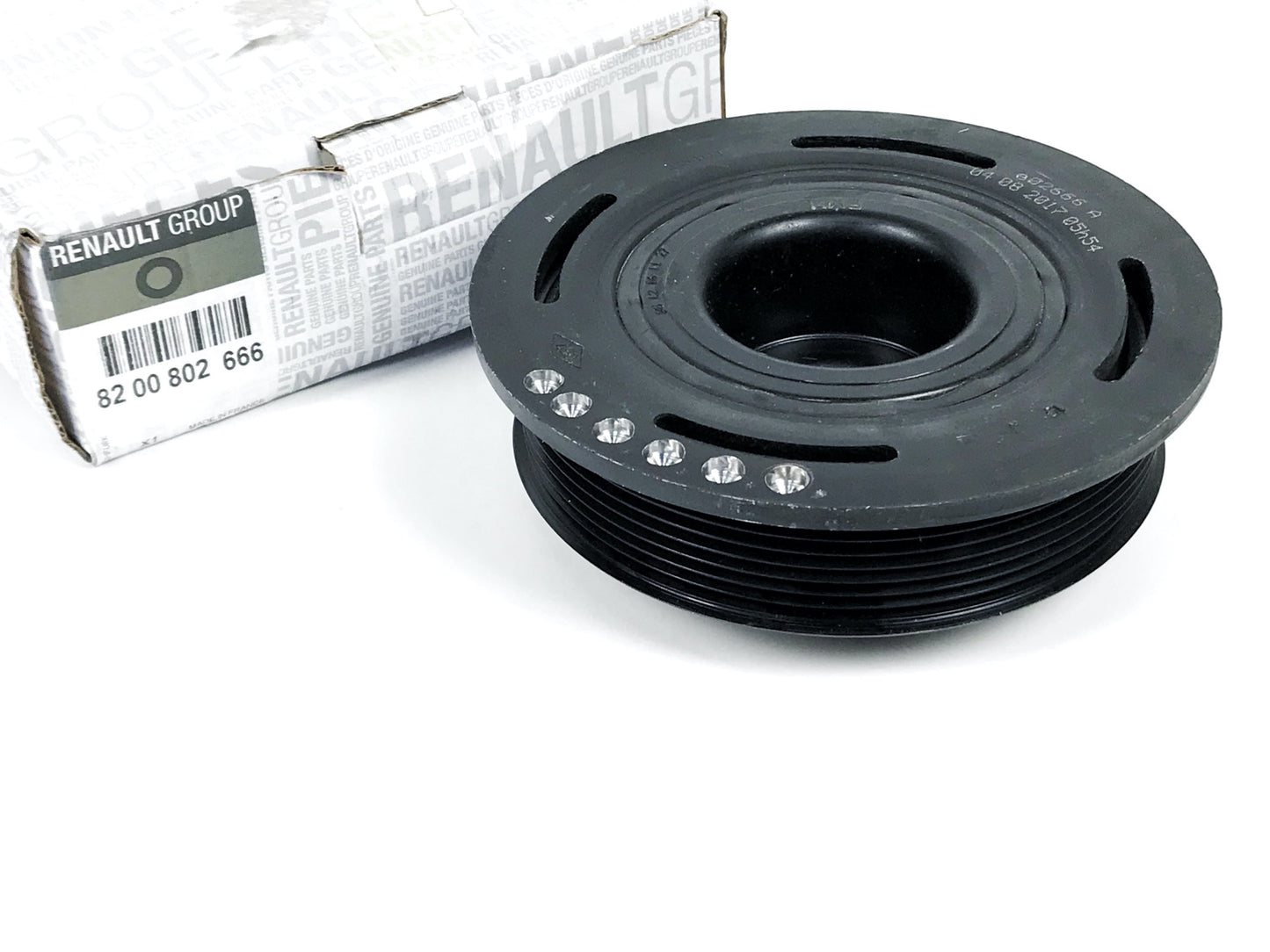 Pièce d'origine Poulie de vilebrequin pour Renault Nissan Opel 8200802666.