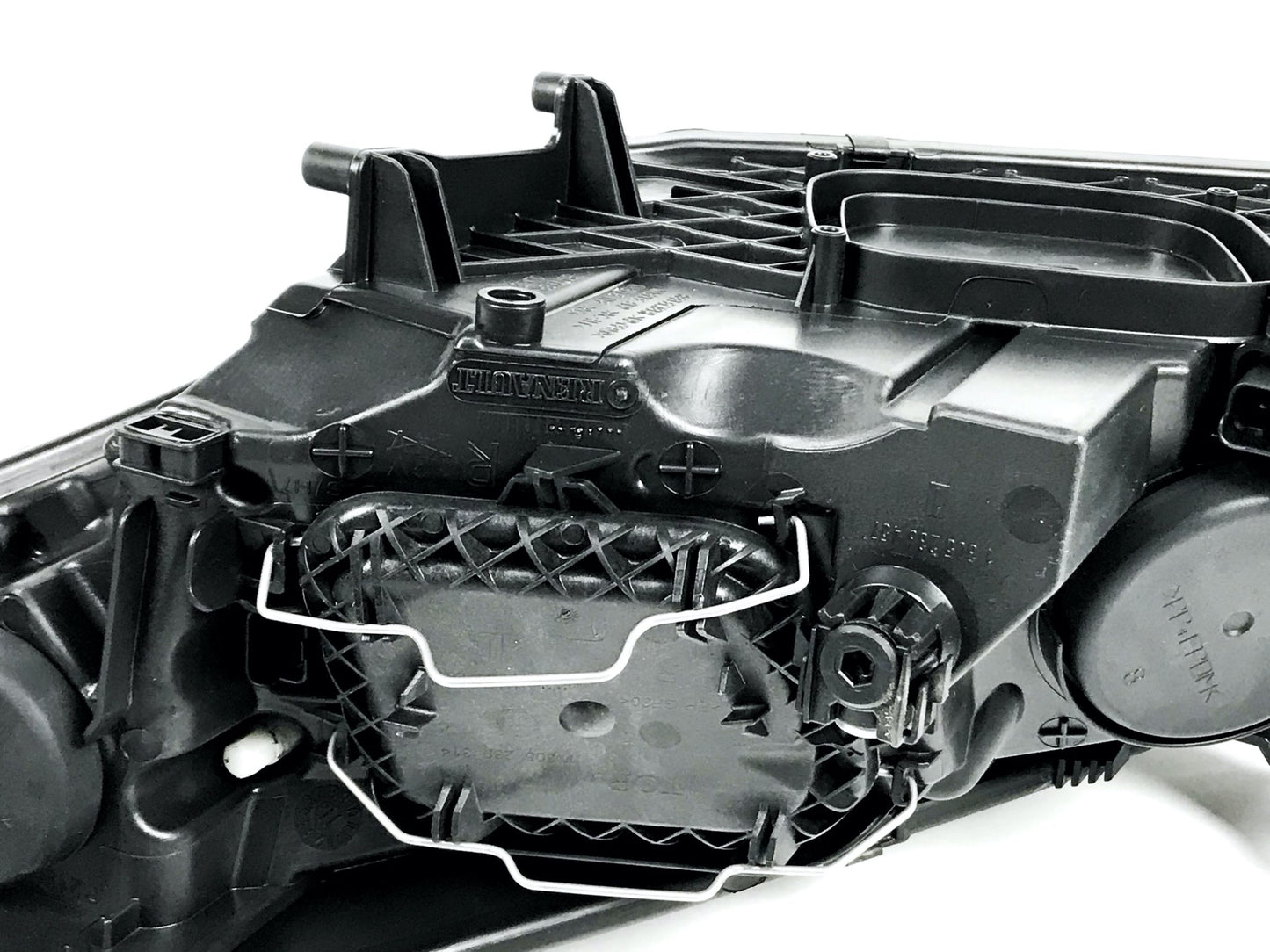 Pièce d'origine Phare noir droit pour Renault Megane III 260102973R