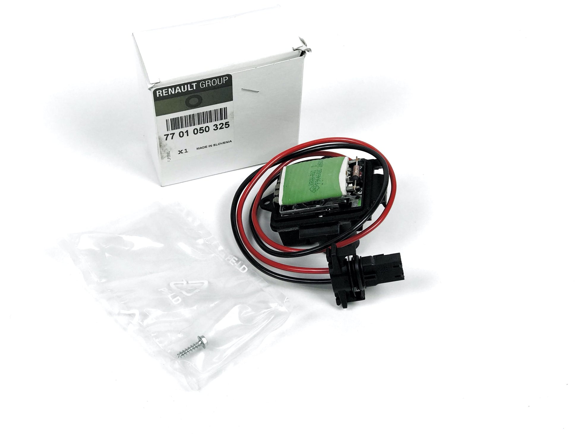 Pièce d'origine Résistance de pulseur d'air de chauffage pour Renault Trafic 7701050325.