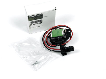 Pièce d'origine Résistance de pulseur d'air de chauffage pour Renault Trafic 7701050325.
