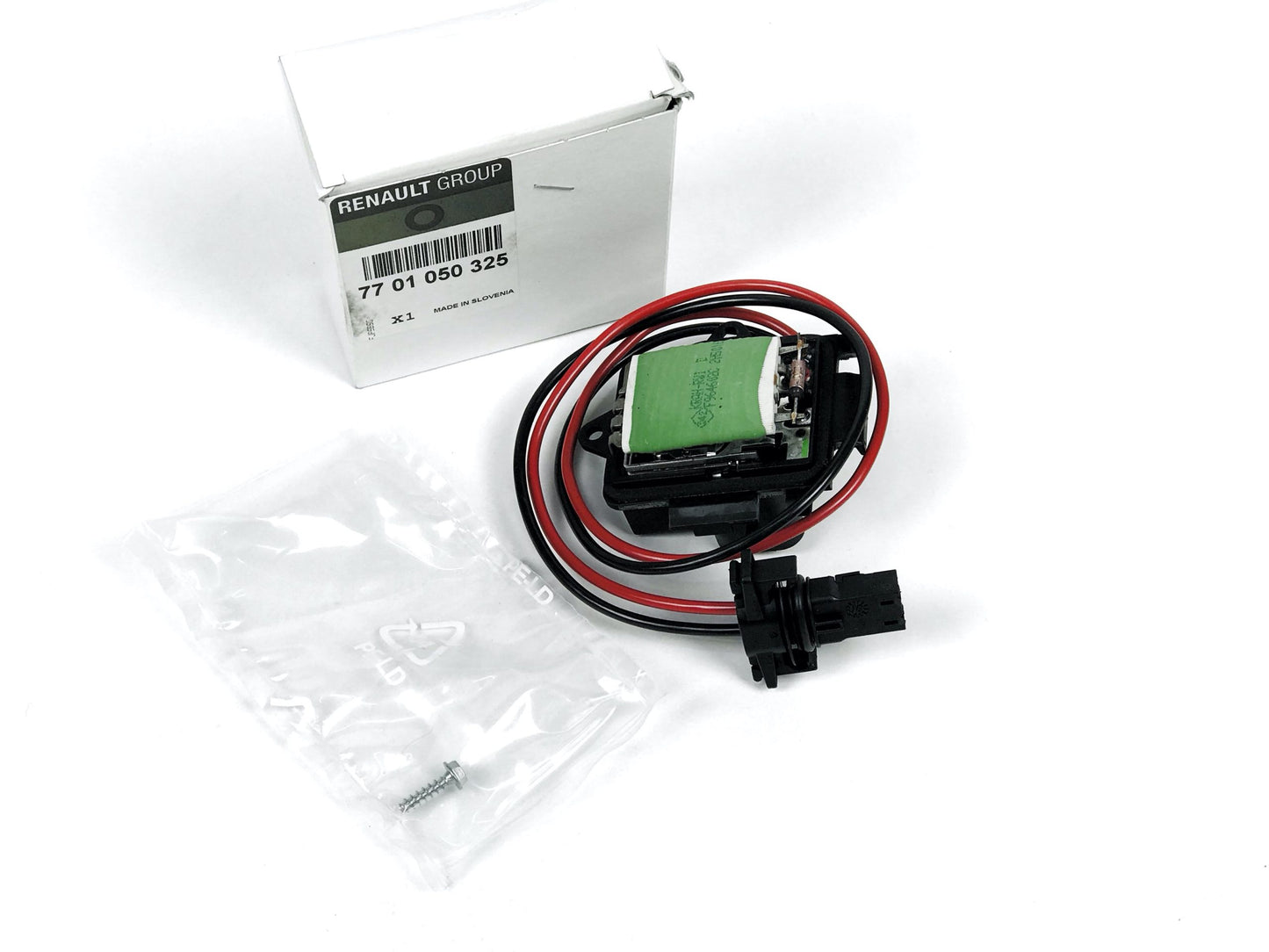 Pièce d'origine Résistance de pulseur d'air de chauffage pour Renault Trafic 7701050325