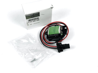 Pièce d'origine Résistance de pulseur d'air de chauffage pour Renault Trafic 7701050325