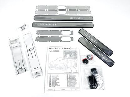Pièce d'origine Seuils de porte éclairés LED pour Renault Talisman Sedan 8201593685.