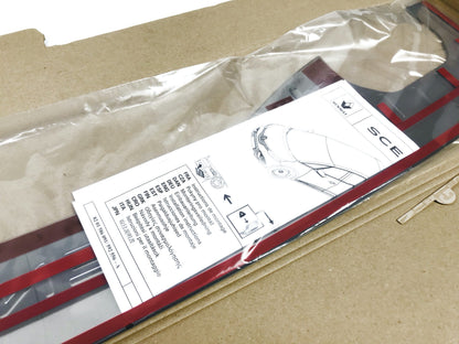 Pièce d'origine Garniture chromée de pare-chocs arrière pour Renault Scenic IV 8201592556.