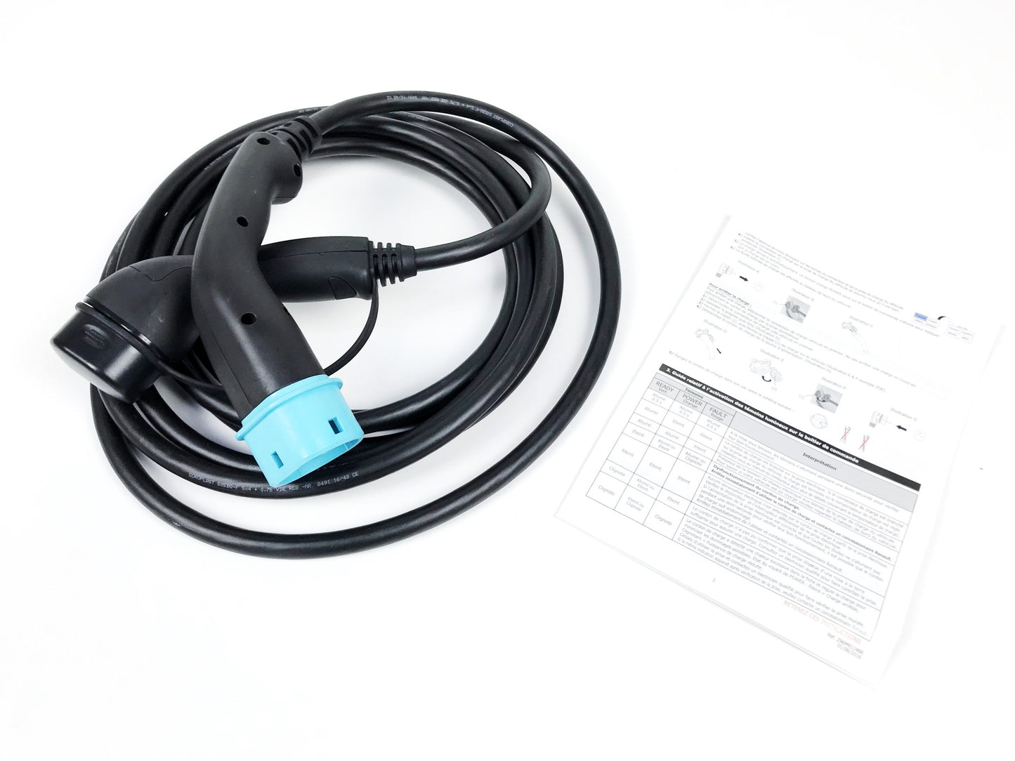 Pièce d'origine Câble de recharge pour Renault Z.E. 8201489213.