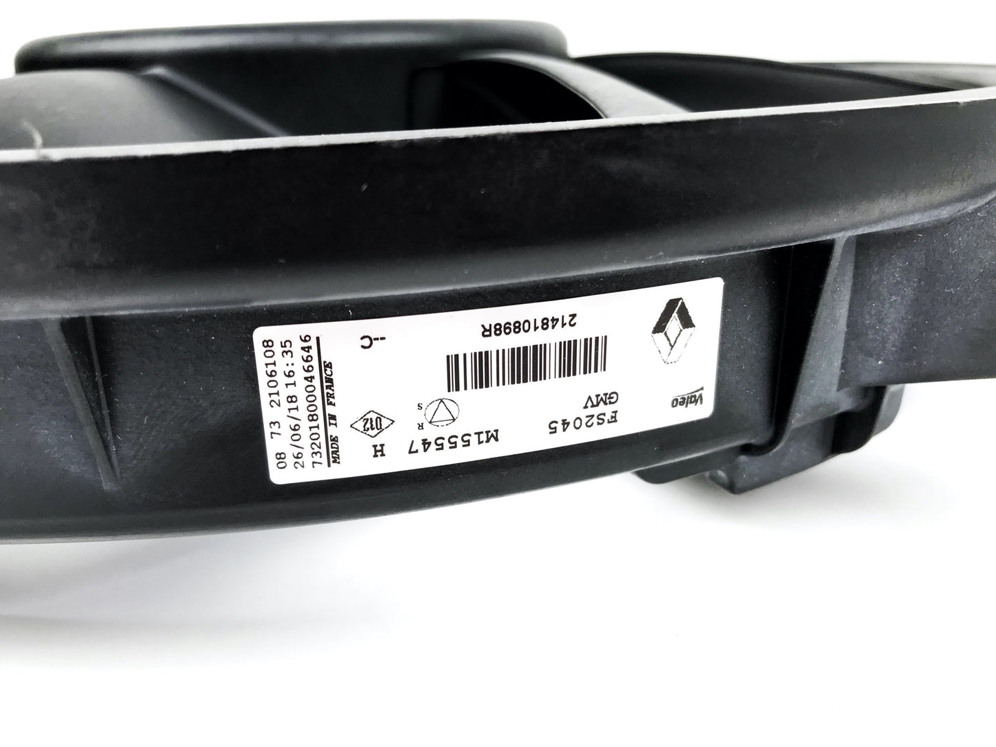 Pièce d'origine Ventilateur de radiateur électrique pour Renault Scenic III 214810898R.