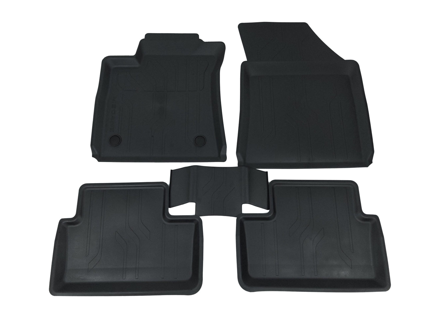 Pièce d'origine Jeu de tapis de sol en caoutchouc pour Renault Megane IV 8201618018.