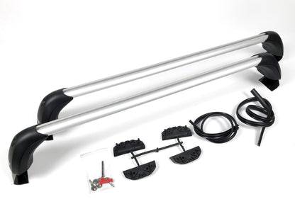 Pièce d'origine Jeu de barres de toit transversales aluminium pour Renault Clio IV 8201321618.