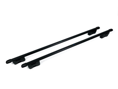 Pièce d'origine Jeu de barres de toit transversales plastique pour Dacia Sandero Stepway 7711427453.