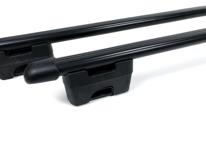 Pièce d'origine Jeu de barres de toit transversales plastique pour Dacia Sandero Stepway 7711427453.