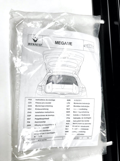 Pièce d'origine Grille de séparation de coffre pour Renault Megane IV Van Societe 8201632033.