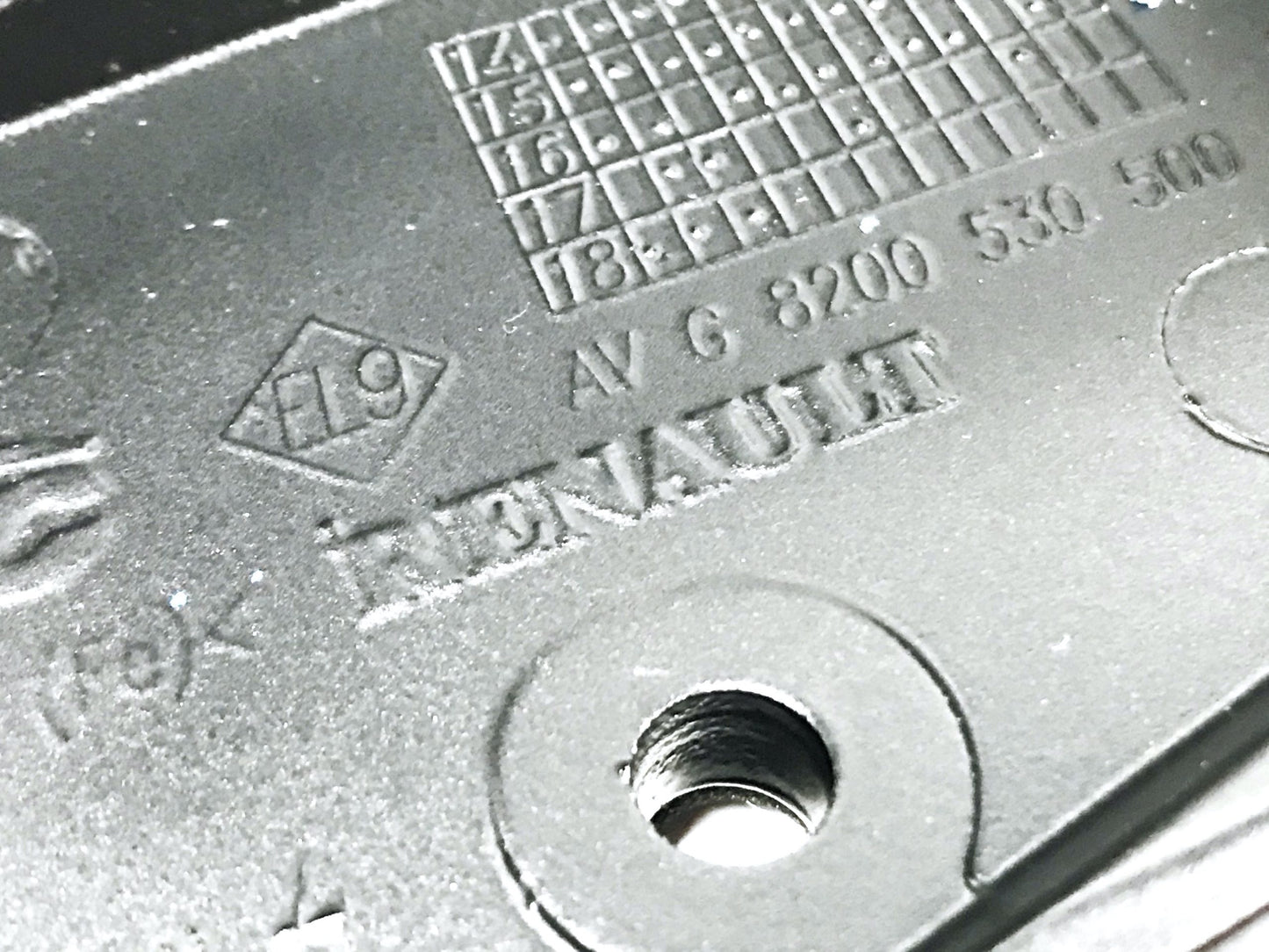Pièce d'origine Galerie de toit multifonction pour Renault Kangoo II 7711423536.