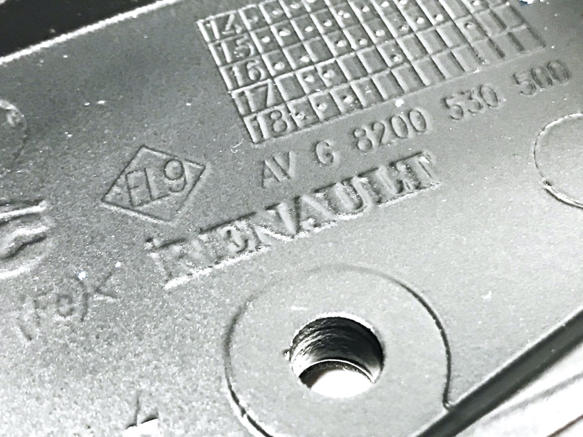 Pièce d'origine Galerie de toit multifonction pour Renault Kangoo II 7711423536.