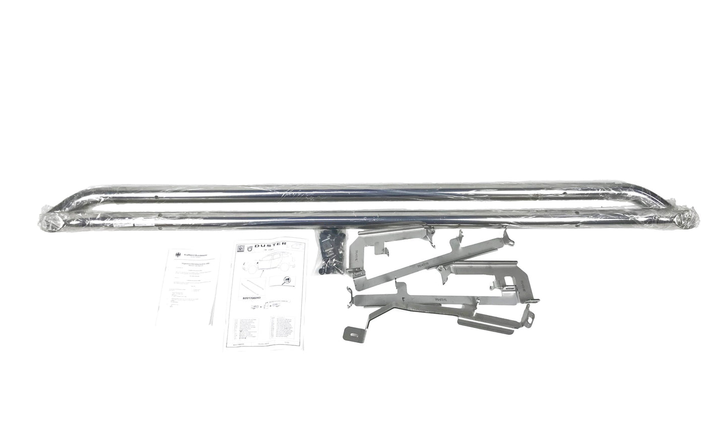 Pièce d'origine Tubes latéraux chromés pour Dacia Duster II 8201700243.