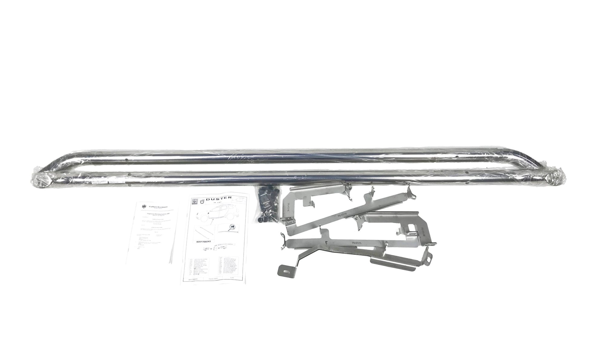 Pièce d'origine Tubes latéraux chromés pour Dacia Duster II 8201700243.