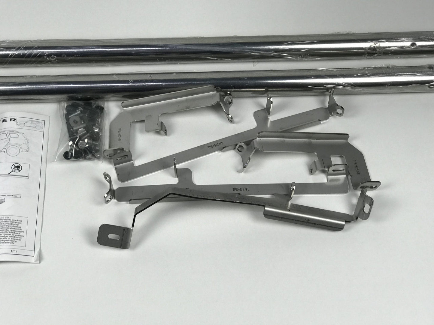 Pièce d'origine Tubes latéraux chromés pour Dacia Duster II 8201700243
