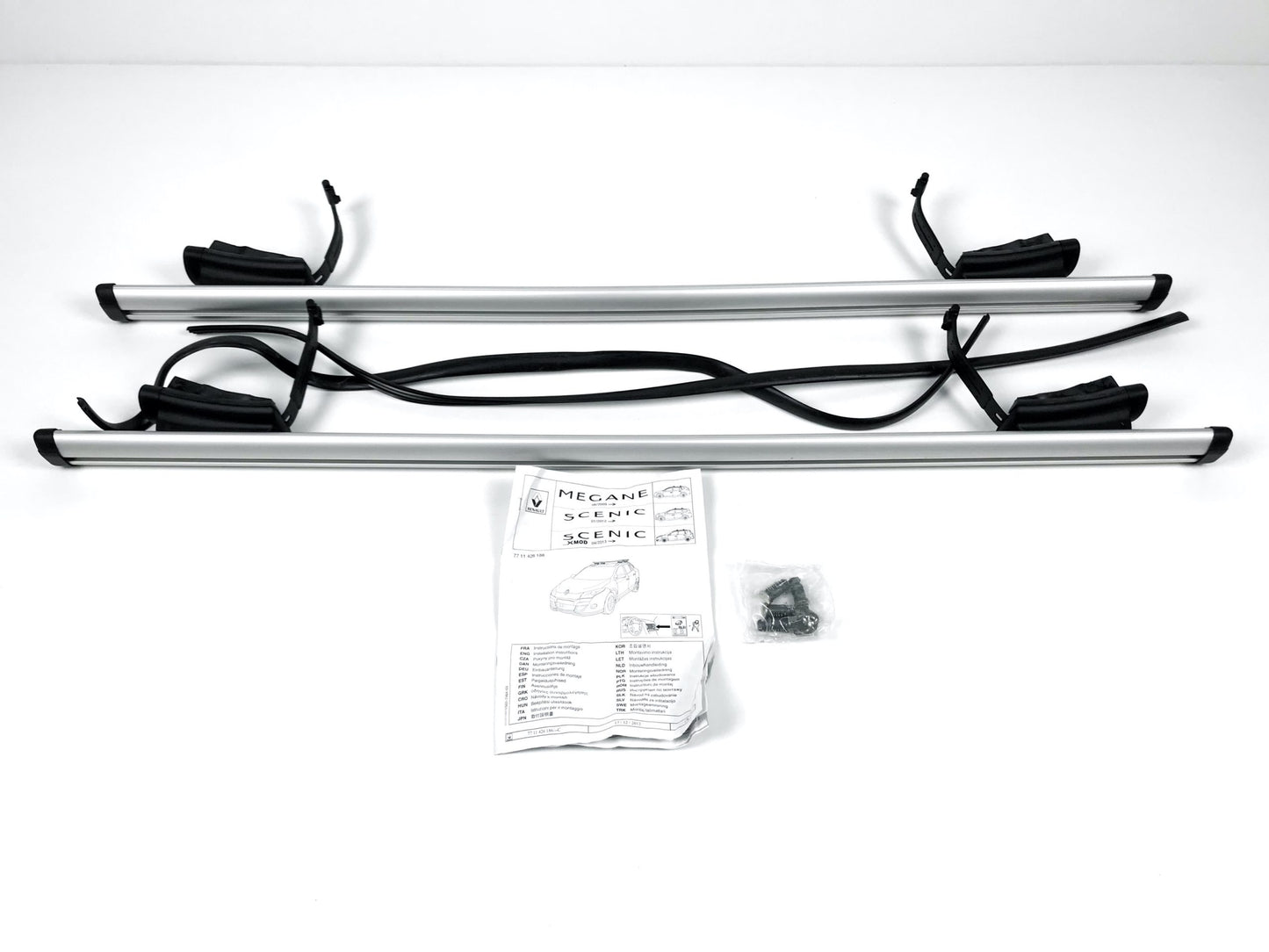 Pièce d'origine Barres de toit transversales aluminium pour Renault Megane Scenic III Grand 7711426186