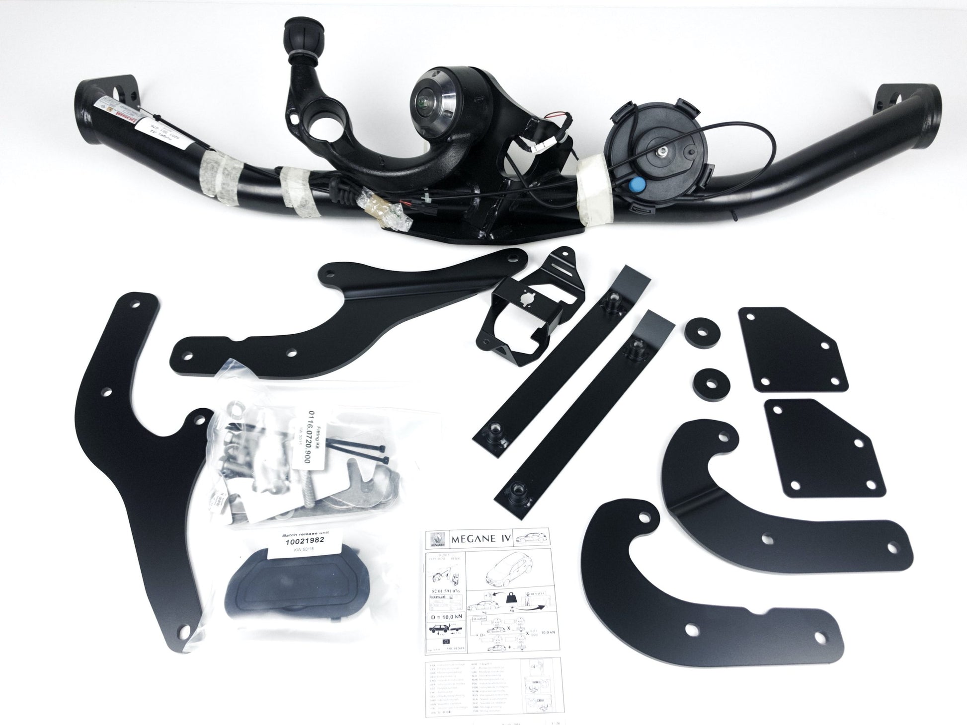 Pièce d'origine Attelage amovible pour Renault Megane IV GT 8201630479.