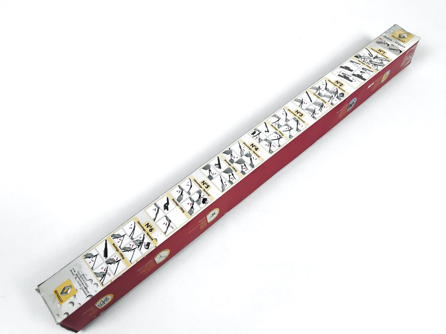 Pièce d'origine Balais d'essuie-glace avant pour Renault Scenic 288905060R