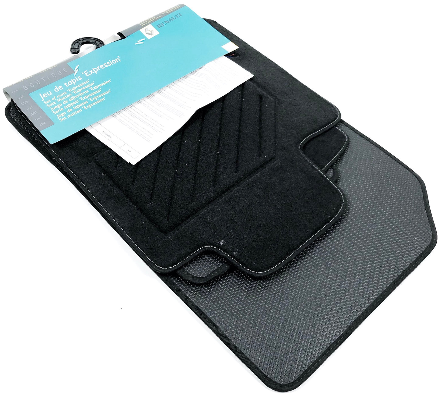 Pièce d'origine Jeu de tapis de sol velours pour Renault Twingo II 7711426642