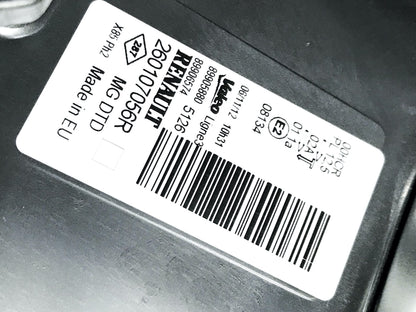 Pièce d'origine Phare pour Renault Clio III restylée 260107056R