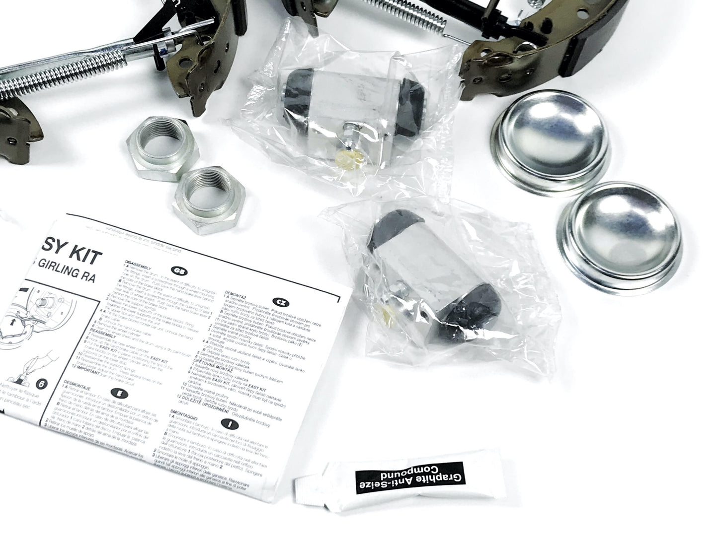 Pièce d'origine Kit mâchoires de frein arrière pour Citroen Peugeot 8671013605