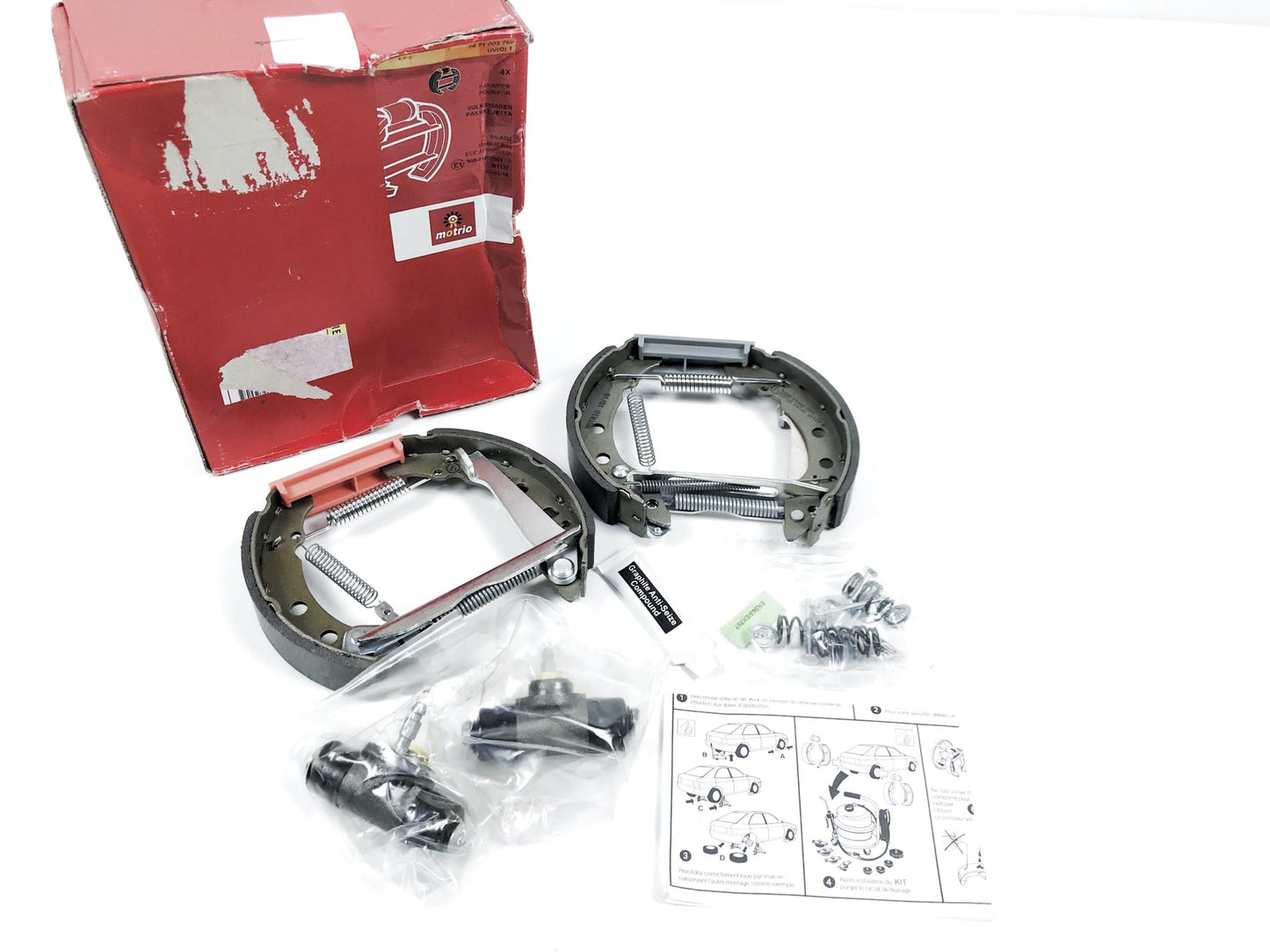 Pièce d'origine Kit mâchoires de frein arrière pour Volkswagen Passat Jetta 8671003769