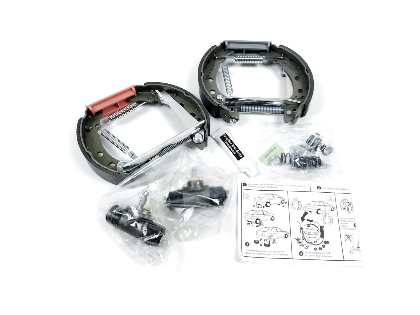 Pièce d'origine Kit mâchoires de frein arrière pour Volkswagen Passat Jetta 8671003769