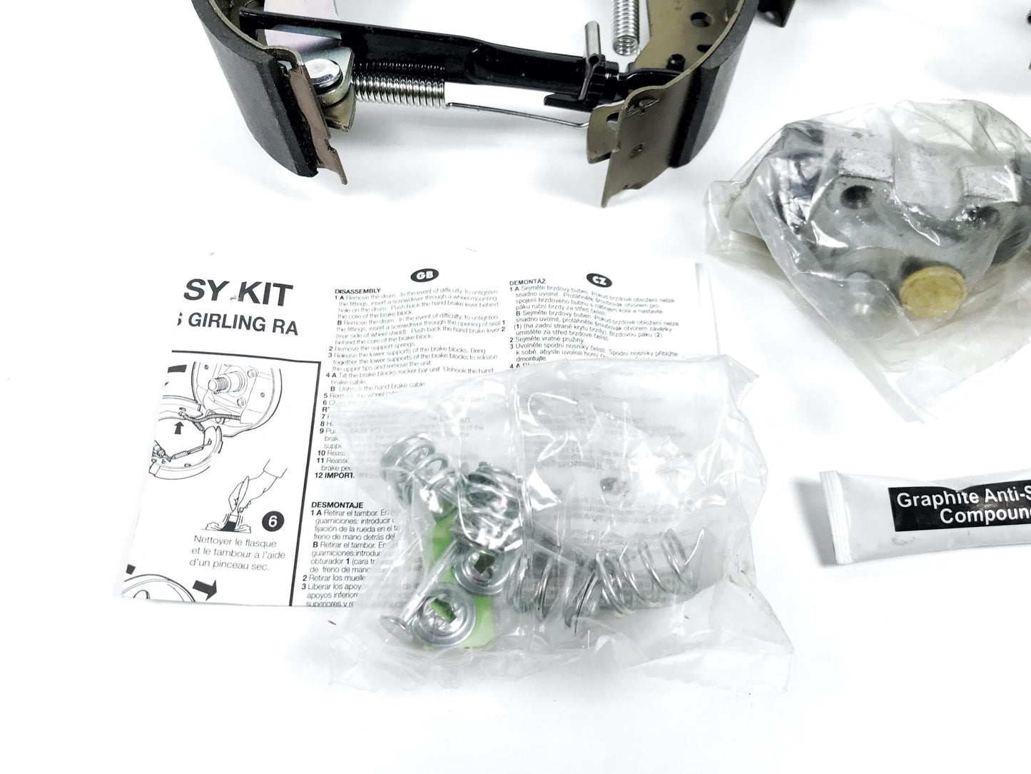 Pièce d'origine Kit mâchoires de frein arrière pour Renault Super 5 Clio 8671003659