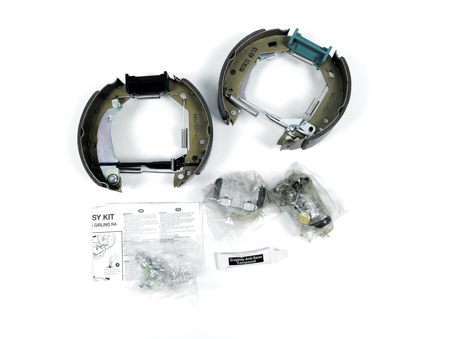 Pièce d'origine Kit mâchoires de frein arrière pour Renault Super 5 Clio 8671003659