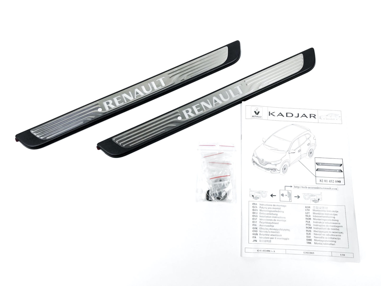 Pièce d'origine Baguettes décoratives éclairées LED pour Renault Kadjar 8201452090