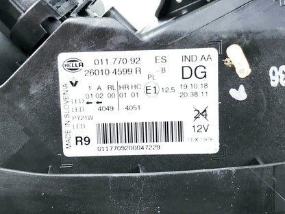 Pièce d'origine Phare avant droit LED Pure Vision pour Renault Kadjar 260104599R