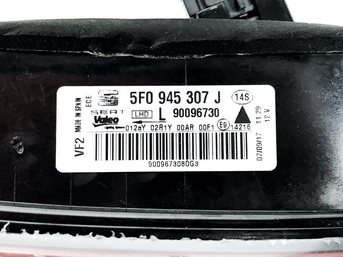 Pièce d'origine Feu arrière LED pour Seat Leon III 5F0.945.307.J