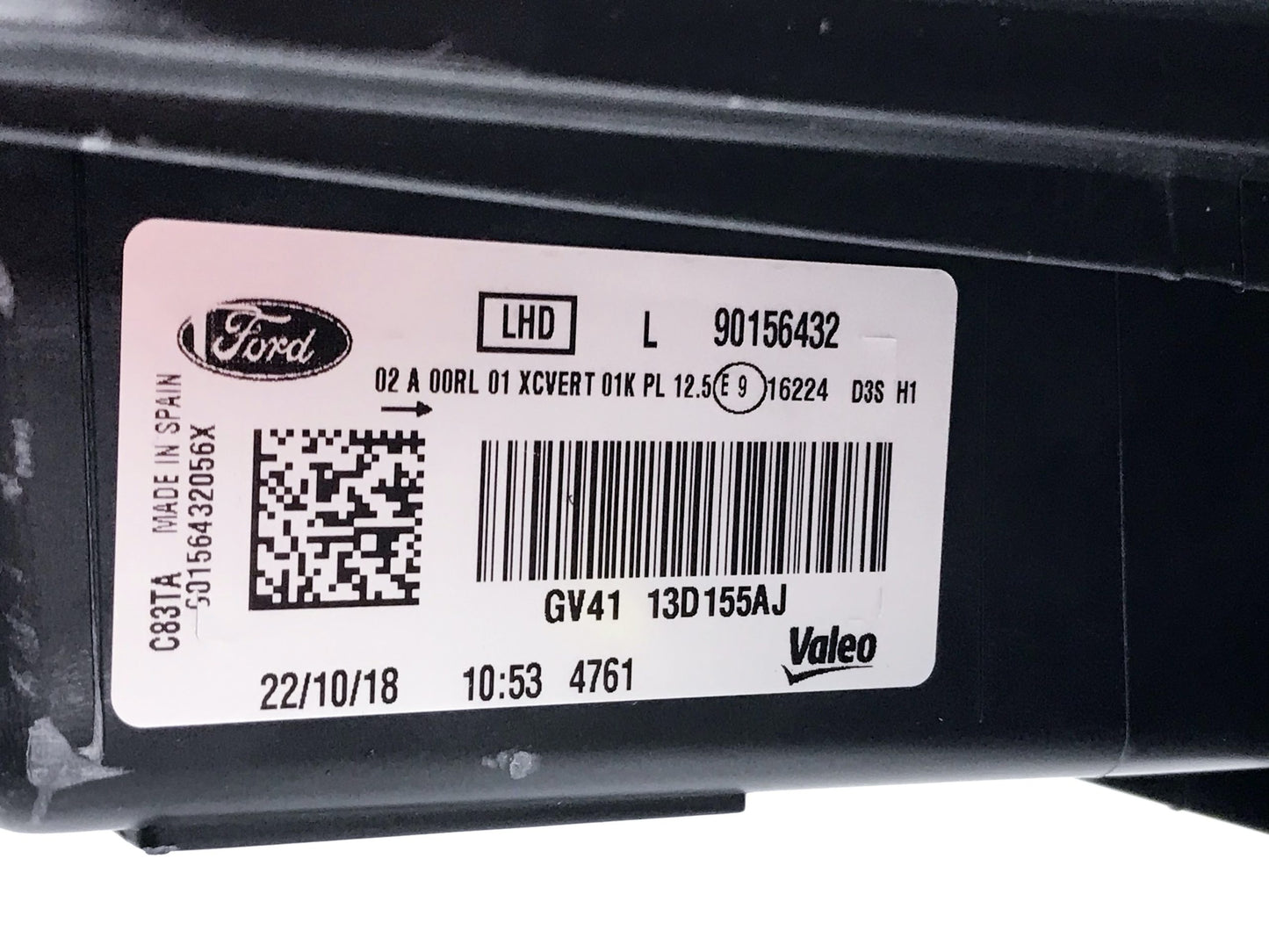 Pièce d'origine Phare gauche pour Ford Kuga MK2 GV41-13D155AJ
