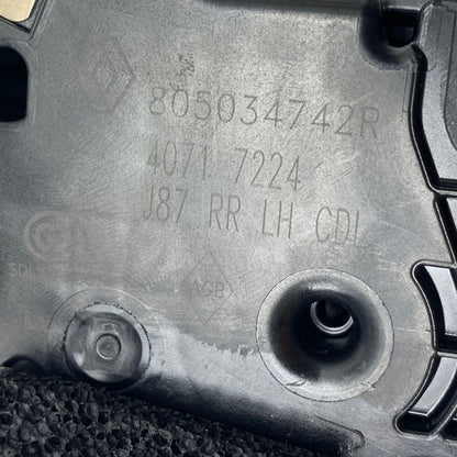 Pièce d'origine Serrure de porte arrière gauche pour Renault Captur I 805034742R