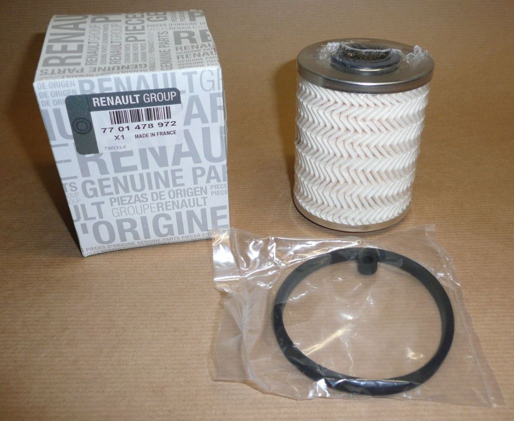Filtre à carburant d’origine Renault — 1.9DCI 2.2D/TD Laguna 01- — 7701478972 — photographie de la pièce