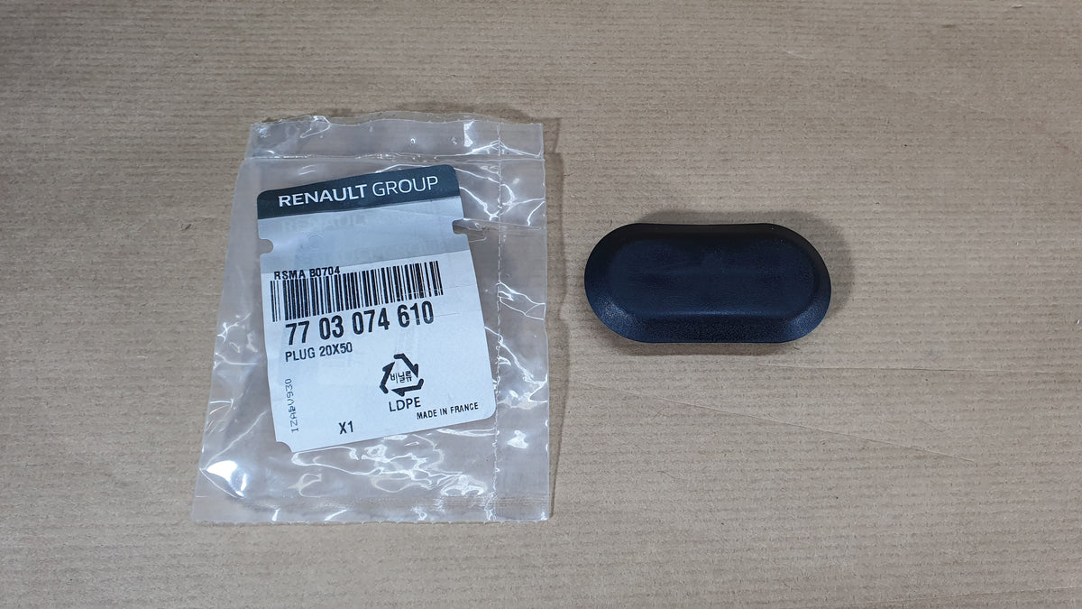 Obturateur de bas de caisse d’origine pour Renault Trafic II/III — 7703074610 — vue 2