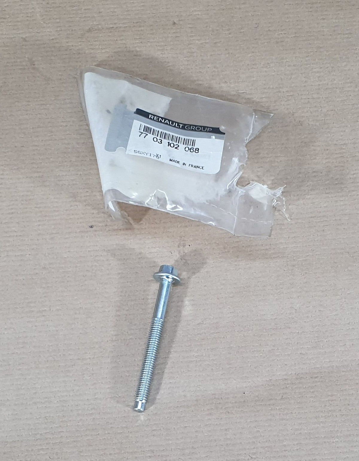 Vis d’arbre à cames M6 × 100 pour Renault — 7703102068 — vue 1