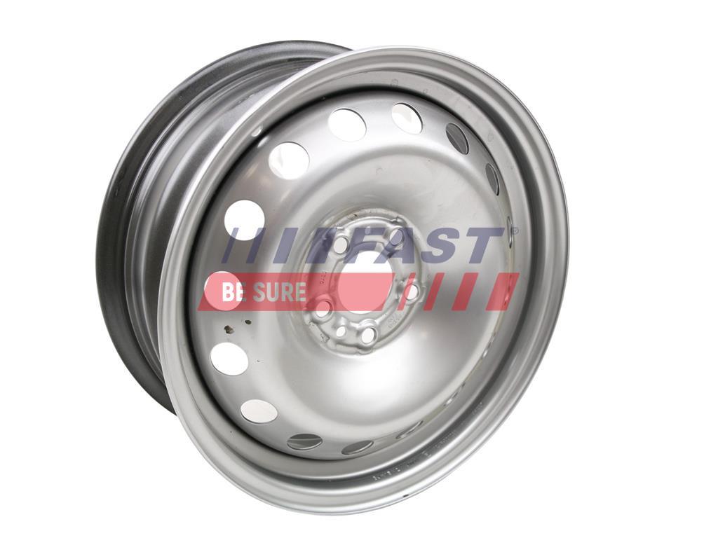 JANTE FIAT DOBLO 09> D`ACIER GRIS 6.0J X 15" | ET39 | 5 X 98 CH58.