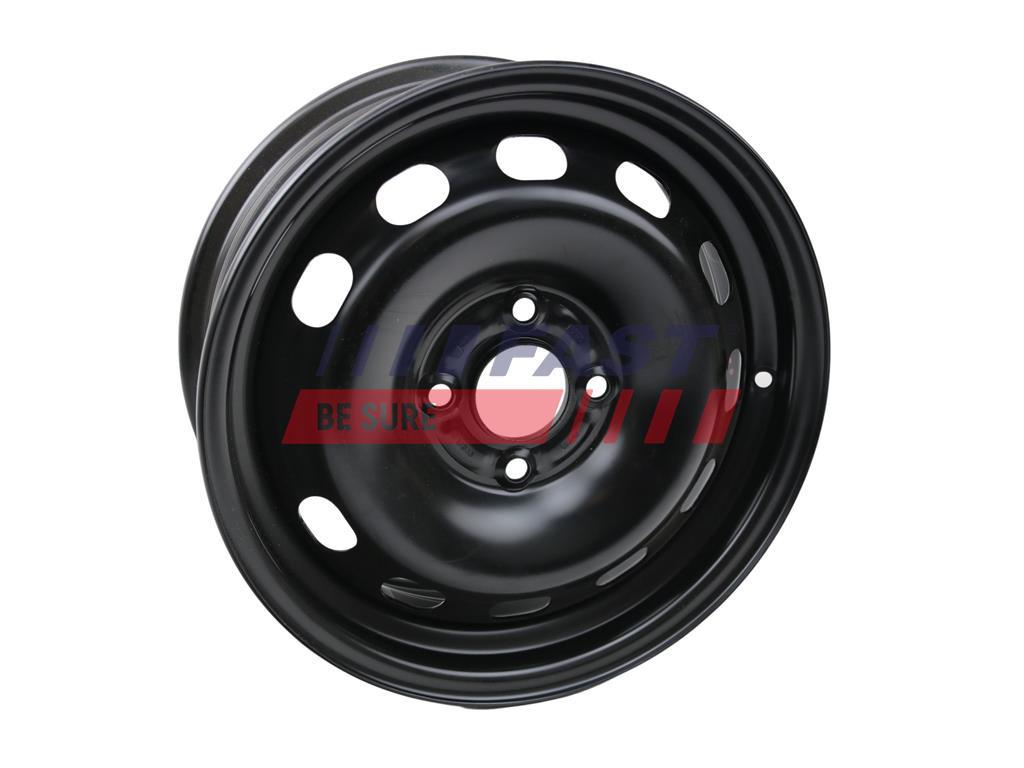 JANTE FORD TRANSIT COURIER 14> D`ACIER NOIR 6.0J X 15" | ET37.5 | 4 X 108 CH63.