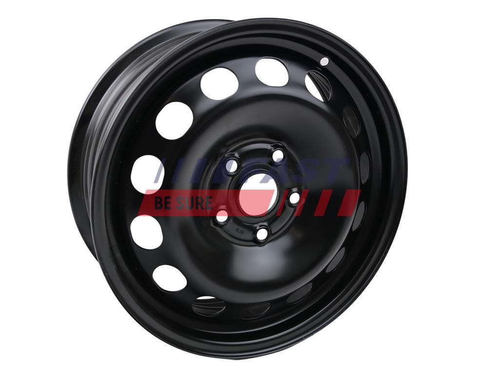 JANTE VW CADDY III 03> D`ACIER NOIR 15> 6.0J X 15" | ET47 | 5 X 112 CH57.