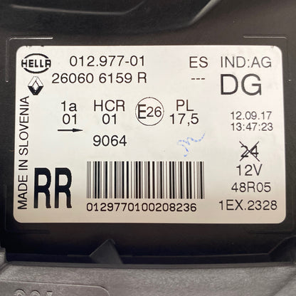 Pièce d'origine Phare avant gauche pour Renault Captur I phase 2 260606159R