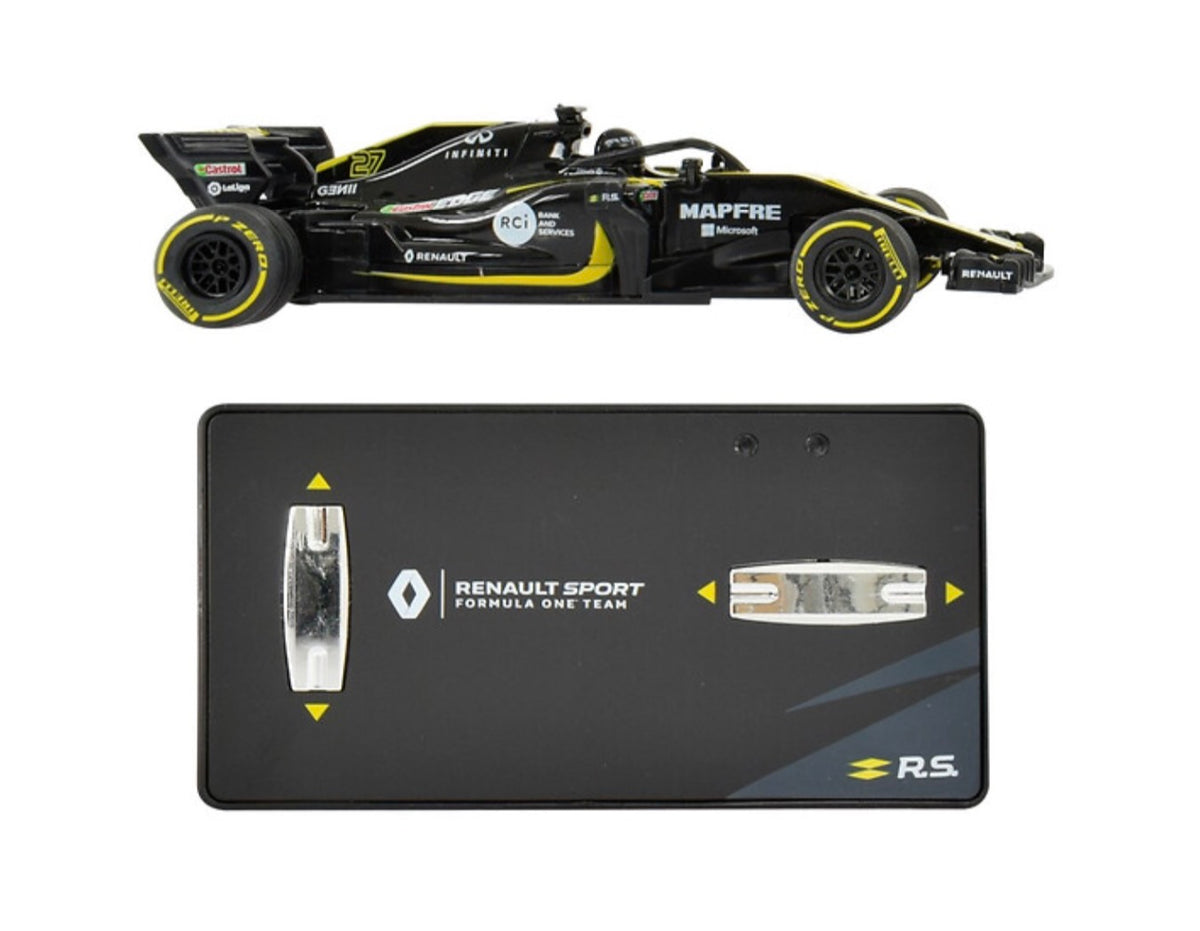 Pièce d'origine Voiture miniature R.S. 18 Carlos Sainz F1 n° 55 pour Renault 7711640476