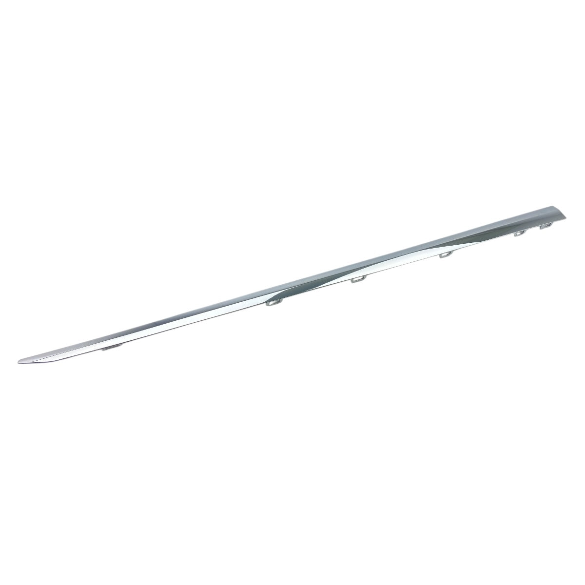 Pièce d'origine baguette chromée de porte avant droite pour Renault Captur I 801867830R.
