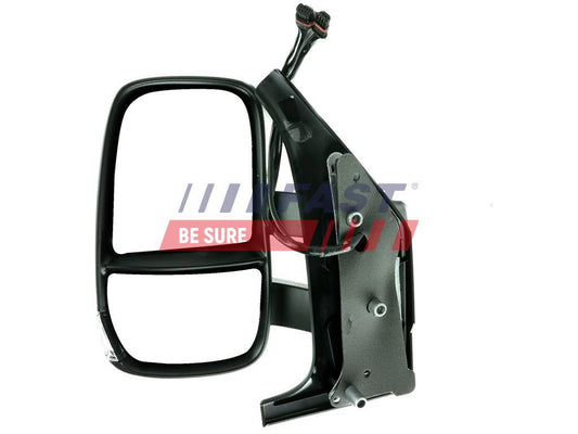 RETROVISEUR EXTÉRIEUR IVECO DAILY 06> ÉLECTRIQUE LONG GAUCHE CHAUFFÉ+CAPTEUR >09  7-PIN + 4-PIN.