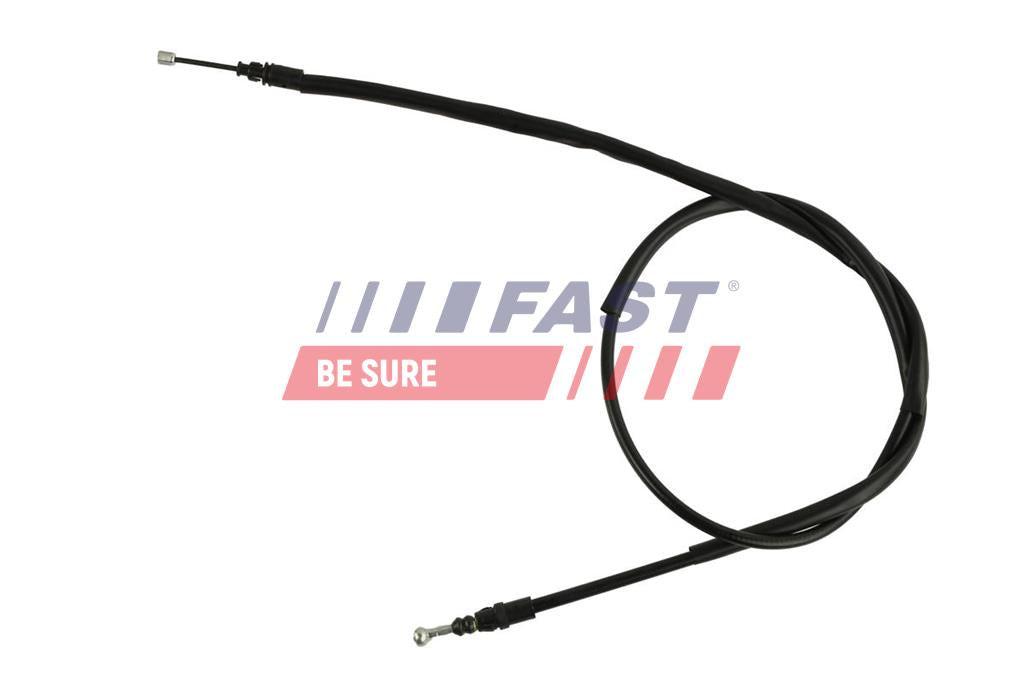 TIRETTE À CÂBLE, FREIN DE STATIONNEMENT RENAULT TRAFIC 01> ARRIÈRE G 1498/1365 MM.
