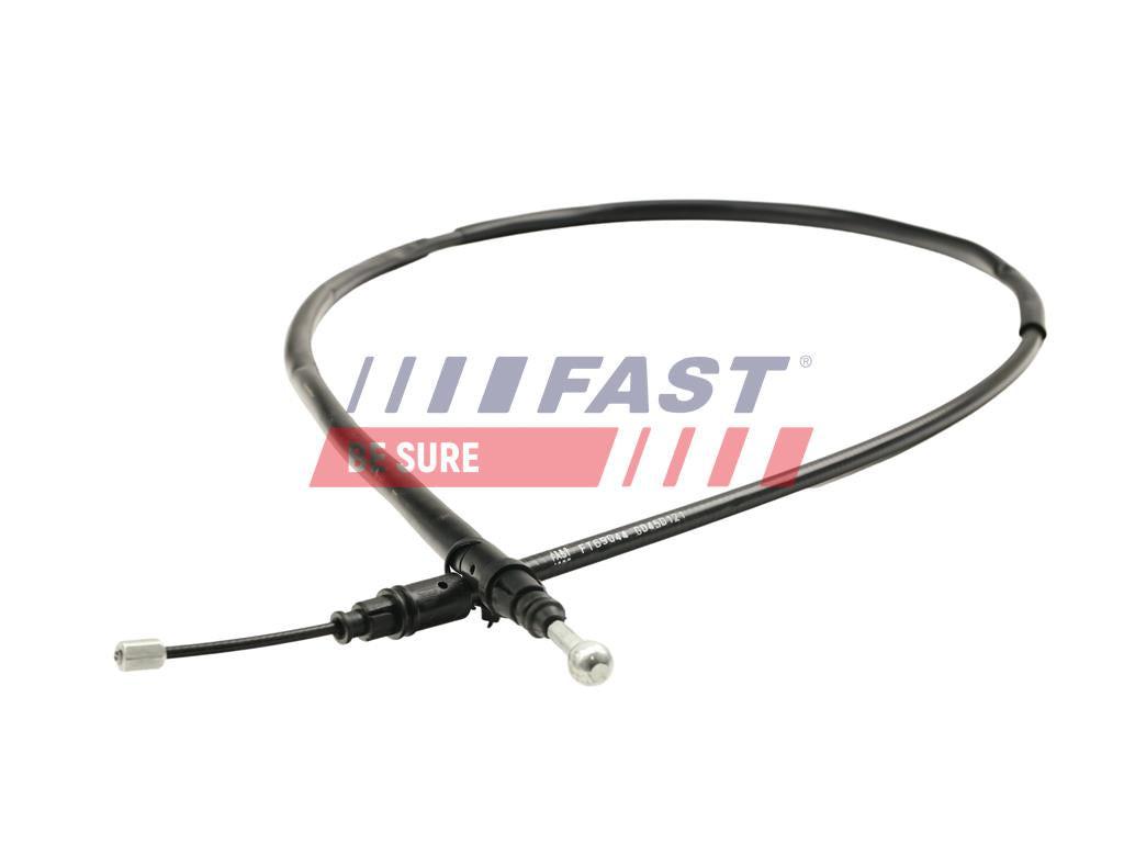 TIRETTE À CÂBLE, FREIN DE STATIONNEMENT RENAULT TRAFIC 01> ARRIÈRE D 1598/1465 MM.