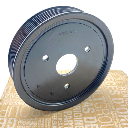 Pièce d'origine Poulie de pompe de direction assistée pour Renault 8200357347