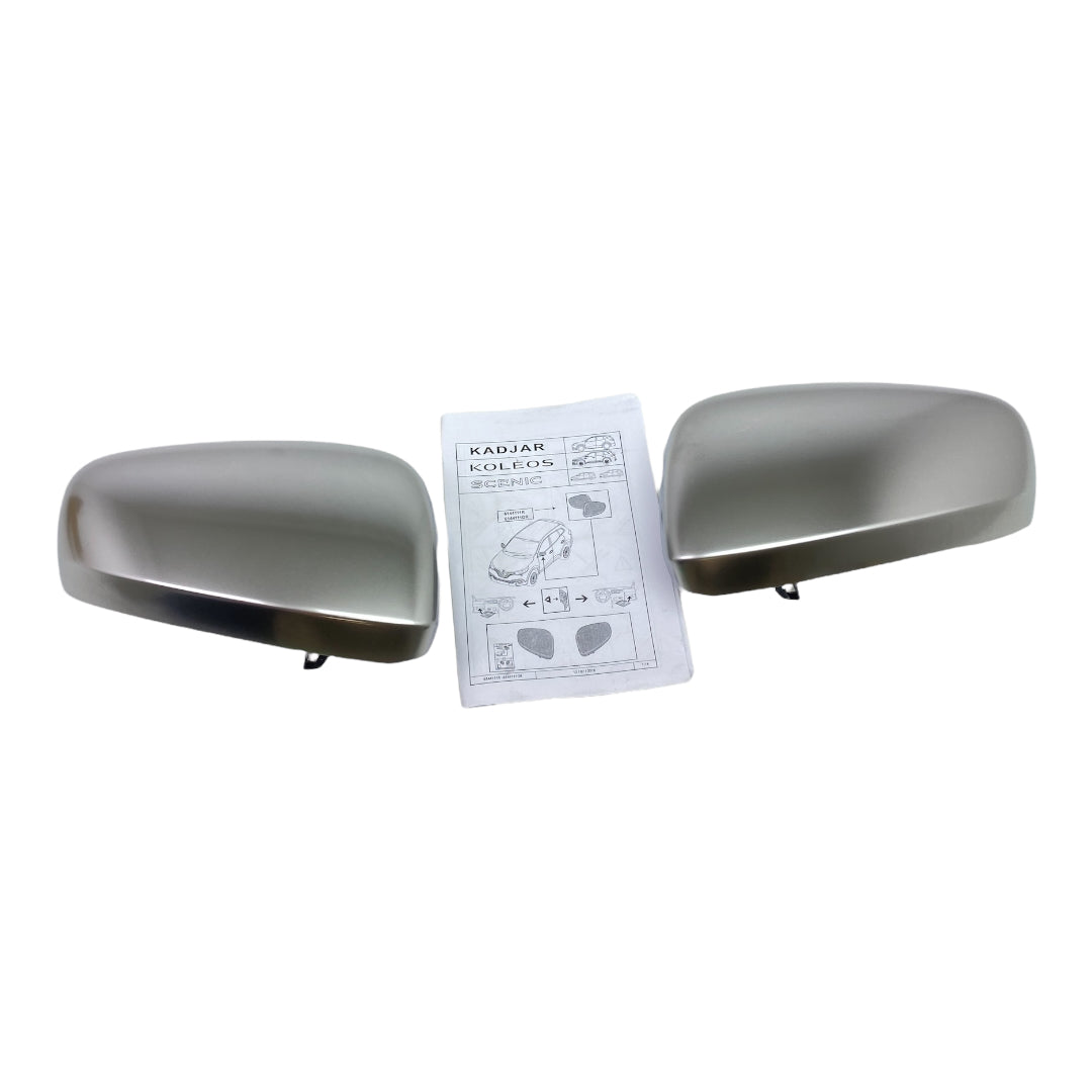 Pièce d'origine Coques de rétroviseur satinées pour Renault Scenic IV Koleos II 7711940768