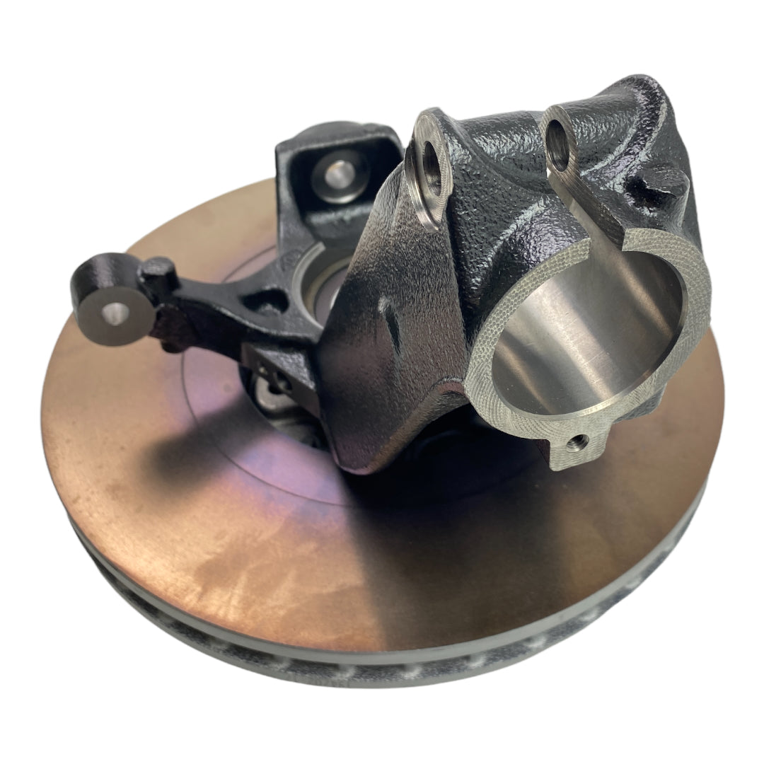 Pièce d'origine Fusée d'essieu avec disque de frein avant droite pour Renault Clio IV RS 1.6 TCe 400144476R